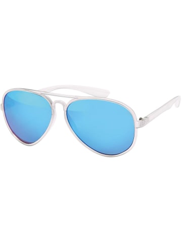 BEZLIT Damen Sonnenbrille in Blau Weiß