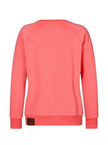 naketano Sweatshirt Krokettenhorst Cherry Red Melange