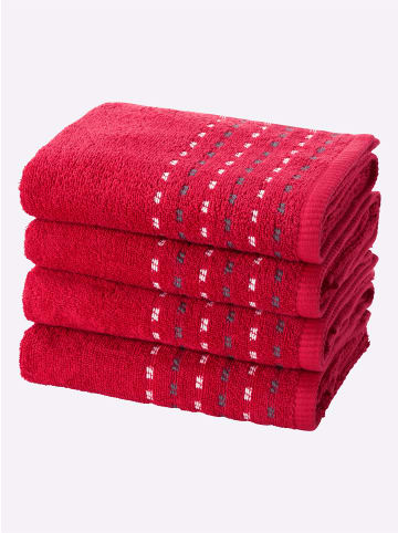 WITT WEIDEN 5-tlg. Frottier-Sparset in rot