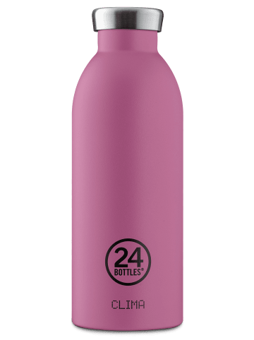 24Bottles Edelstahl Trinkflasche Clima Bottle Mauve 0,5 l in rosa