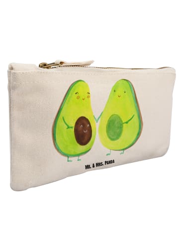 Mr. & Mrs. Panda Pouch Avocado Pärchen ohne Spruch in Weiß