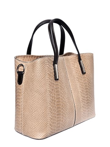 Roberta M. Henkeltasche in Taupe