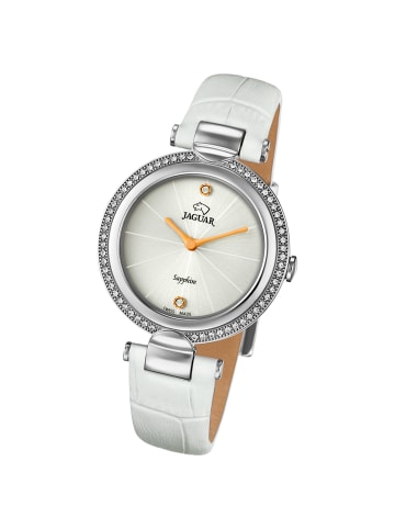 Jaguar Analog-Armbanduhr Jaguar Cosmopolitan weiß mittel (ca. 34,5mm)