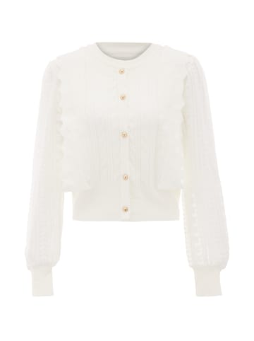 VIRITA Women Strickjacke in Weiss