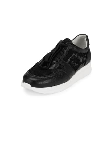 VITAFORM Hirschleder Sneaker in schwarz