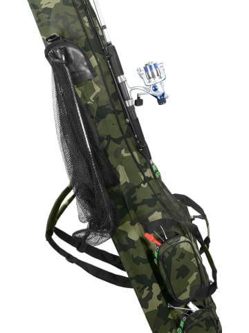 Normani Outdoor Sports Rutentasche 1,60 m RodBox Triple in Woodland-CZ-Camo