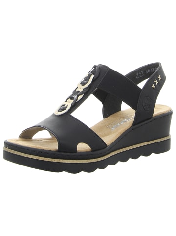 rieker Sandalette in schwarz