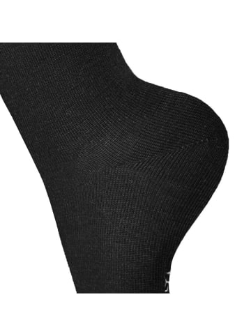 Hudson Socken Simply³ 6-Pack in Black