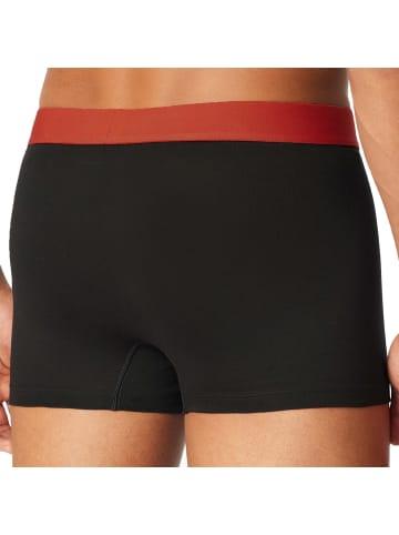 Schiesser Boxershort 5er Pack in Schwarz/Rot