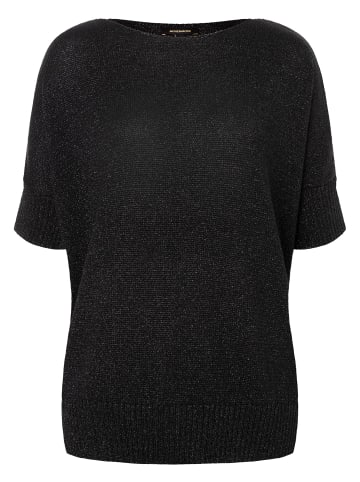 More & More Glanzpullover in black