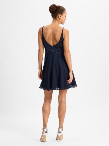 HEY KYLA Abendkleid in marine - 0001