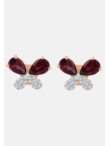 Diamant Exquis Ohrringe aus 375 Gelbgold mit Diamant