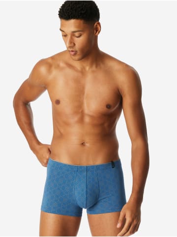 Schiesser Trunk Long Life Soft in Blau