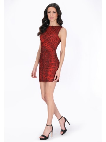 faina Women Dress in red black
