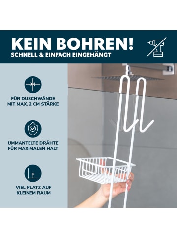 bremermann Duschkorb ca. 18,5 x 70 x 20 cm (B/H/T)
