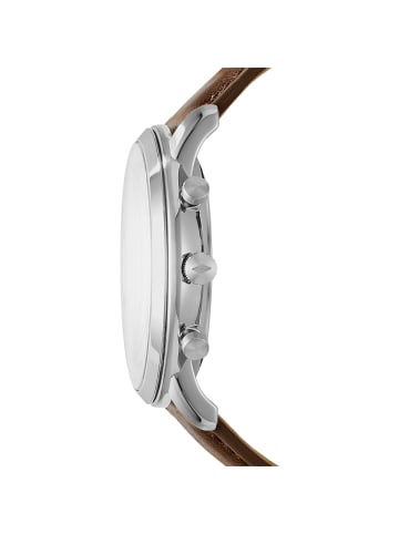 Fossil Quartzuhr Neutra chrono in Braun