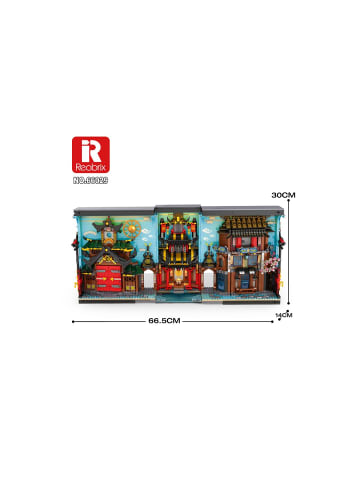 Reobrix Ninja Buch Klemmbaustein Set 3086 Teile