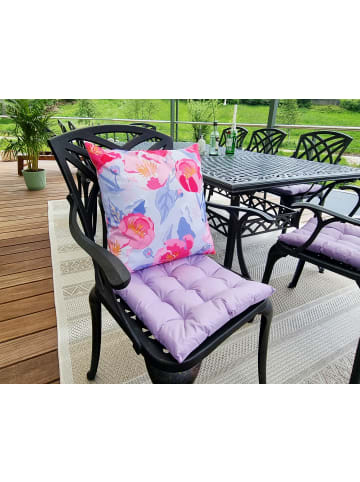 JACK Outdoor Dekokissen Motiv 45x45cm inkl. XXL Füllung in Wasserblumen