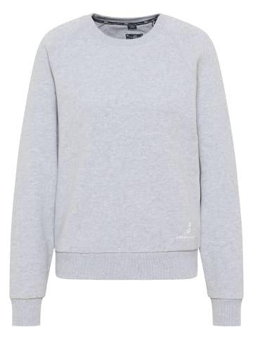 DreiMaster Maritim Sweatshirt in Hellgrau Melange