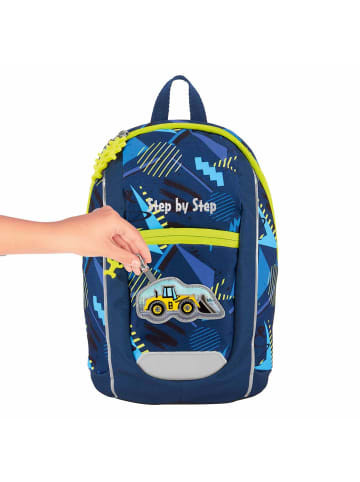 Step by Step KIGA MINI Rucksack Bagger Bobby in blau