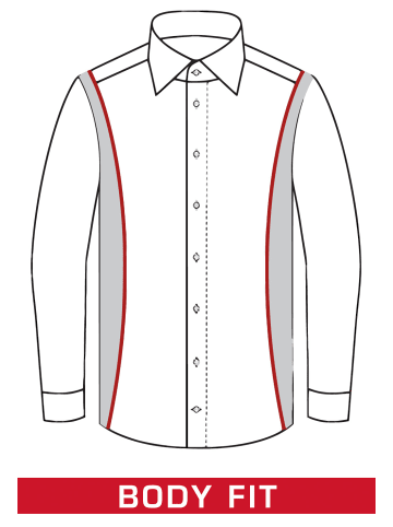 MARVELIS Body Fit Easy To Wear Hemd in Weiß