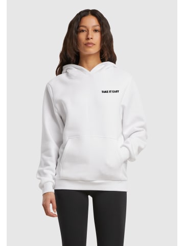 Mister Tee Kapuzenpullover in white