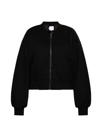 myMo Damen Blousonjacke in Schwarz