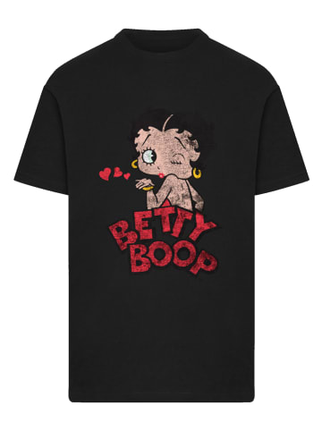 F4NT4STIC T-Shirt Betty Boop Faded Graphic in schwarz