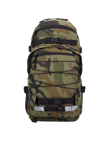 FORVERT Louis Allover Rucksack 50 cm Laptopfach in woodland