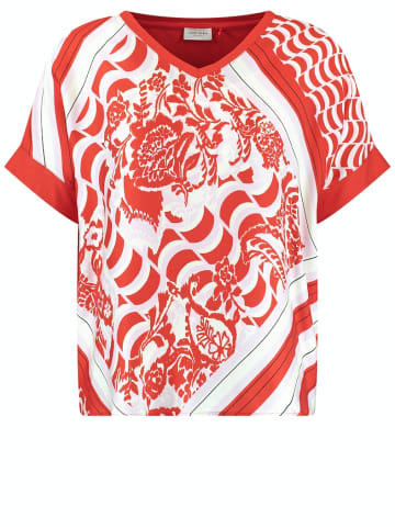 Gerry Weber Halbarmshirt mit Tuchdruck in Mehrfarbig
