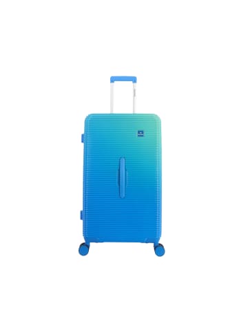 Saxoline Twist Trunk L ABS/PC Trolley in blue gradient