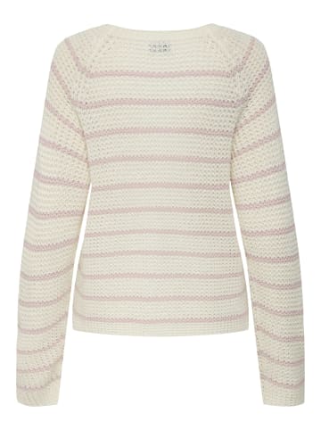 JDY Strickpullover in Cloud Dancer