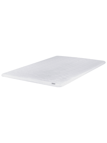 Beliani Topper FROSTY in Weiß - (W) 120 x (H) 6 x (L) 200 cm