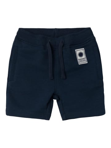 name it Shorts Bindeverschluss Regular Fit Hose in Dunkelblau