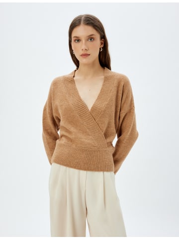 KOTON Sweater in Kamelfeder