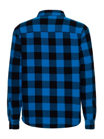 King Kerosin King Kerosin Winterhemd in blau