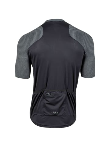 UYN T-Shirt M MTB ACTIVYON FULL ZIP SHIRT SHORT SLEEVES in Schwarz