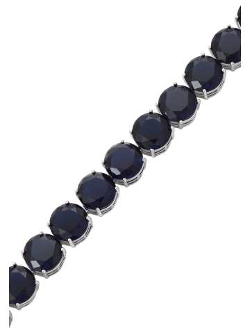 gaya Women Bracelet in Silver Navy