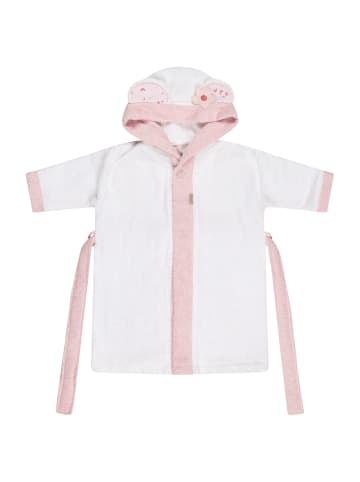 Sterntaler Bademantel BÄR Betty in weiß