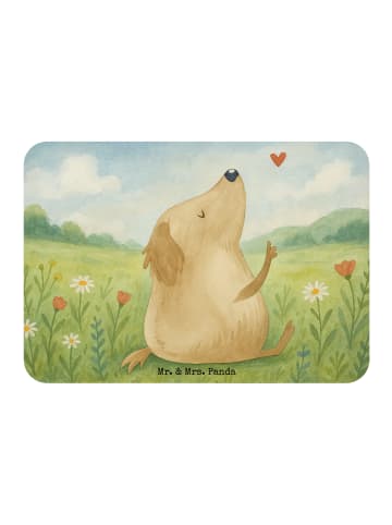 Mr. & Mrs. Panda magnet Hund Liebe Design ohne Spruch in Weiß