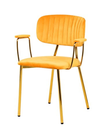 Kayoom Stuhl Giselle 225 2er-Set in hellorange