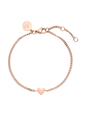 PURELEI Armband Tiny Heart in Rosegold