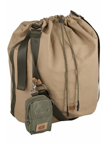 Camel Active Umhängetasche Cross Bag Laona aus Canvas in Beige