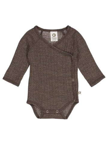 müsli Langarmbody 1582063900 in dunkelbraun