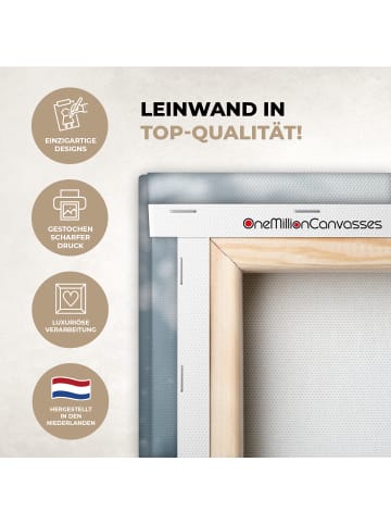 MuchoWow Leinwand Bilder Kastanienfarben