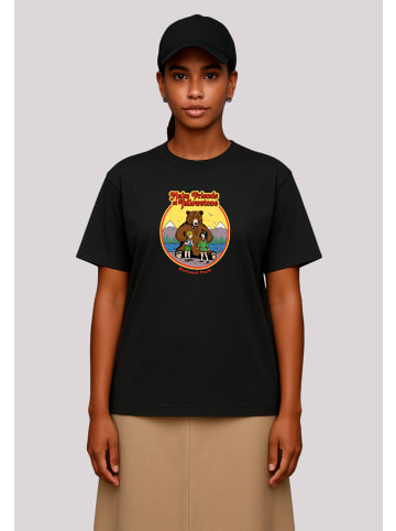 F4NT4STIC T-Shirt US National Parks Make Friends At Yellowstone in off black