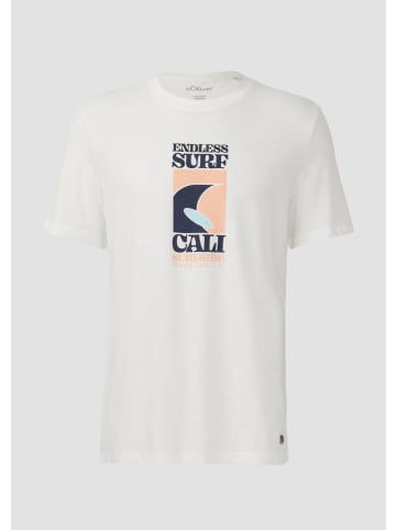 s.Oliver T-Shirt in 01D1_weiß