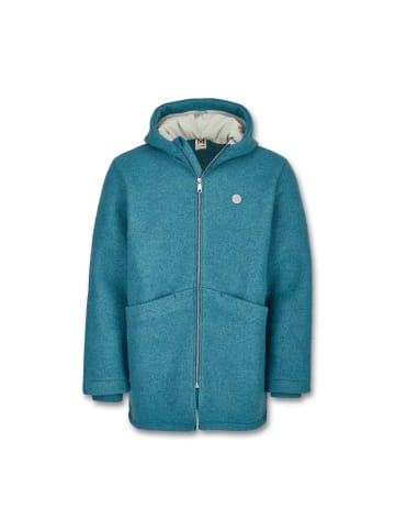 MANITOBER Wollwalk Parka in Petrol