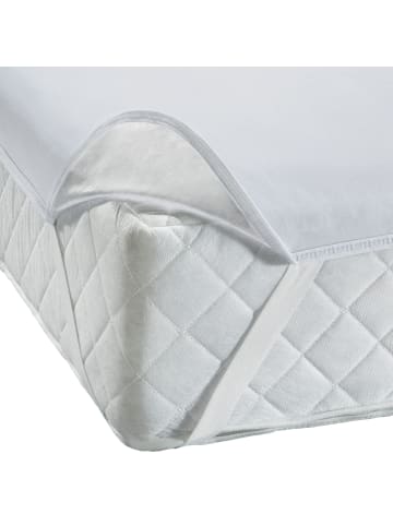 Erwin Müller Single-Jersey wasserdichter Matratzenschutz Reichenbach in weiß