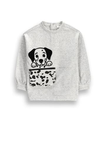 Coccodrillo Verlängertes sweatshirt in ecru